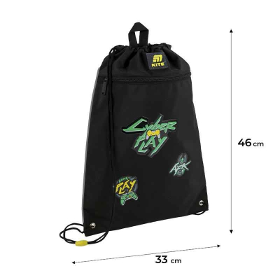 Шкільний набір Kite Cyber Game SET_K25-1022M-2 (рюкзак, пенал, сумка)