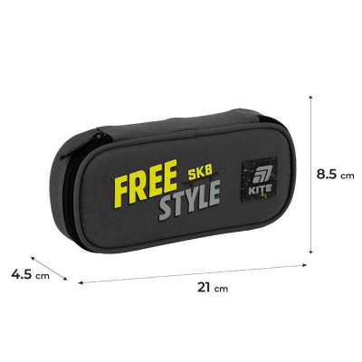 Школьный набор Kite Free Style SET_K25-1022M-3 (рюкзак, пенал, сумка)