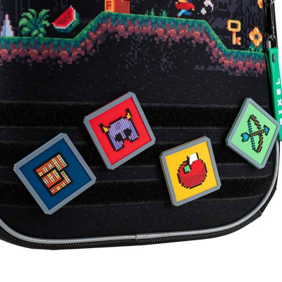 Шкільний набір Kite Pixel Game SET_K25-555S-4 (рюкзак, пенал, сумка)
