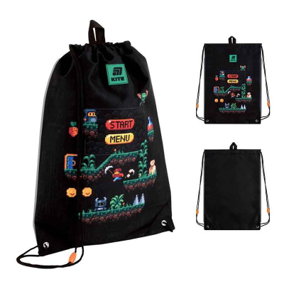 Шкільний набір Kite Pixel Game SET_K25-555S-4 (рюкзак, пенал, сумка)