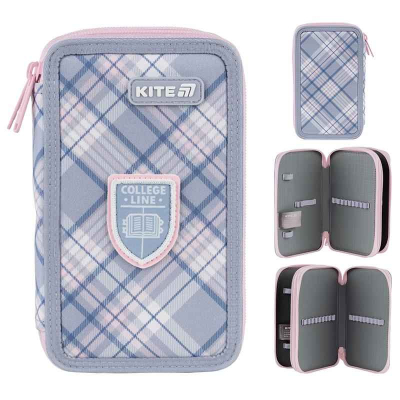 Шкільний набір Kite College Line Girl SET_K25-555S-6 (рюкзак, пенал, сумка)