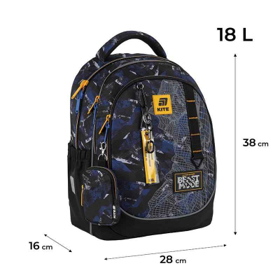 Шкільний набір Kite Beast Mode SET_K25-700M-4 (рюкзак, пенал, сумка)