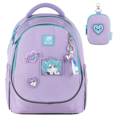 Шкільний набір Kite Kawaii Love SET_K25-700M-6 (рюкзак, пенал, сумка)