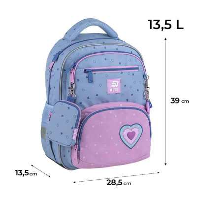 Шкільний набір Kite Lovely SET_K25-773M-1 (рюкзак, пенал, сумка)