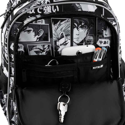 Шкільний набір Kite Anime Boy SET_K25-773M-4 (рюкзак, пенал, сумка)