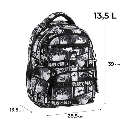 Шкільний набір Kite Anime Boy SET_K25-773M-4 (рюкзак, пенал, сумка)
