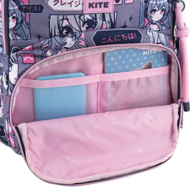 Шкільний набір Kite Anime Girl SET_K25-773M-5 (рюкзак, пенал, сумка)