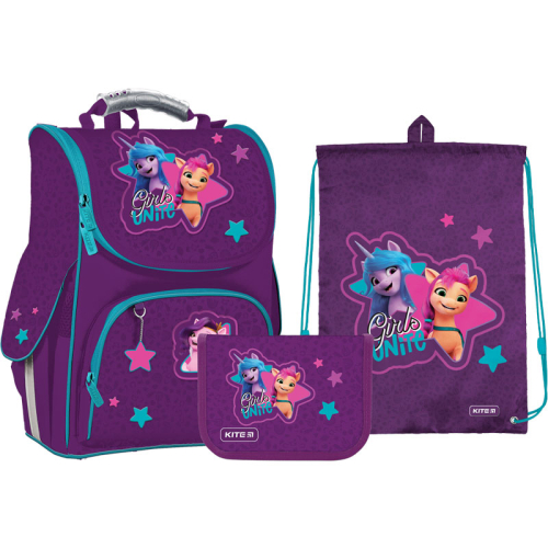 Шкільний Набір Kite Education My Little Pony SET_LP22-501S рюкзак + пенал + сумка для взуття