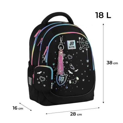 Шкільний набір Kite Monster High SET_MH25-700M  (рюкзак, пенал, сумка)