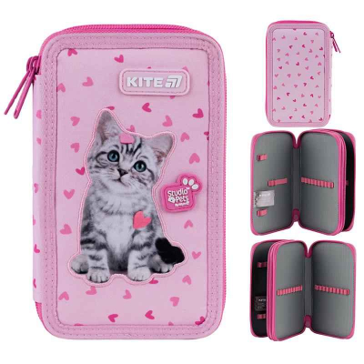 Школьный набор Kite Studio Pets SET_SP25-555S-1 (рюкзак, пенал, сумка)