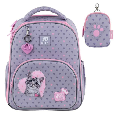 Школьный набор Kite Studio Pets SET_SP25-556M (рюкзак, пенал, сумка)