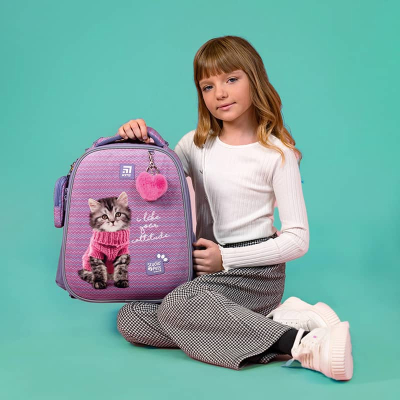 Рюкзак шкільний каркасний Kite Education Studio Pets SP24-531M
