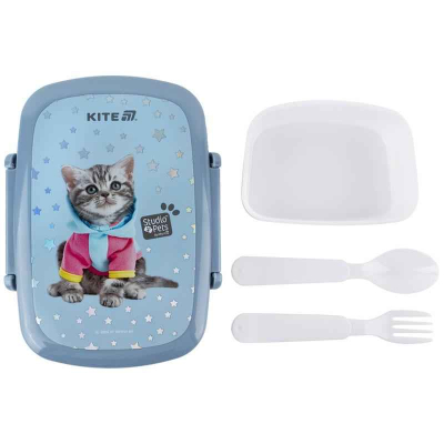 Ланчбокс с наполнением Kite Studio Pets SP25-163, 750 мл