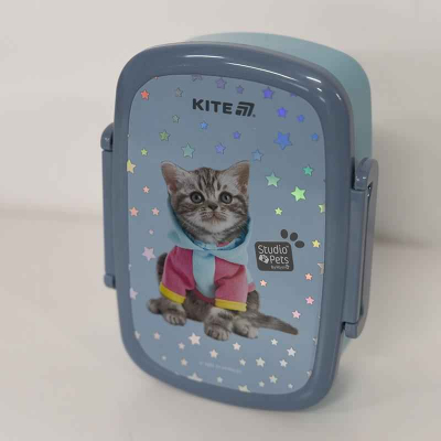 Ланчбокс с наполнением Kite Studio Pets SP25-163, 750 мл