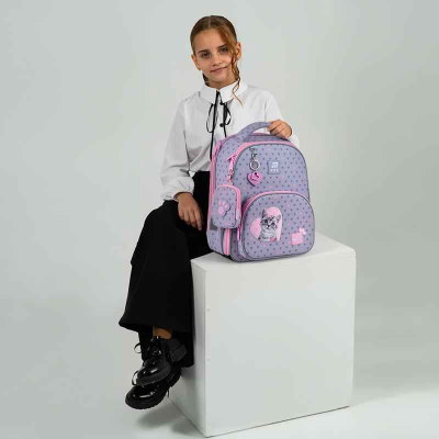 Рюкзак школьный каркасный Kite Education Studio Pets SP25-556M