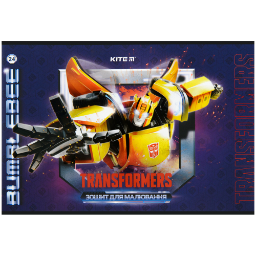 Тетрадь для рисования Kite Transformers TF22-242, 24 листа