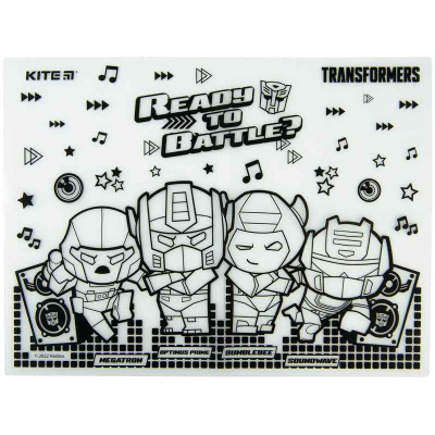 Подложка раскраска Kite Transformers TF22-424