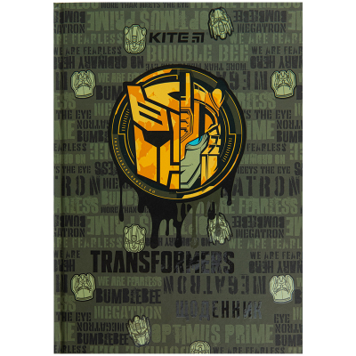 Дневник школьный Kite Transformers TF23-262, твердая обложка