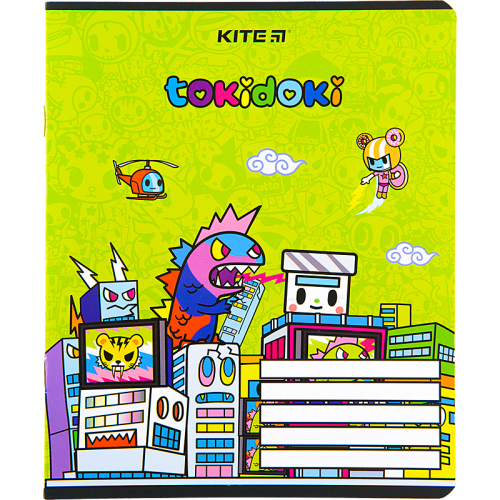 Зошит шкільний Kite tokidoki TK22-232, 12 аркушів, клітинка