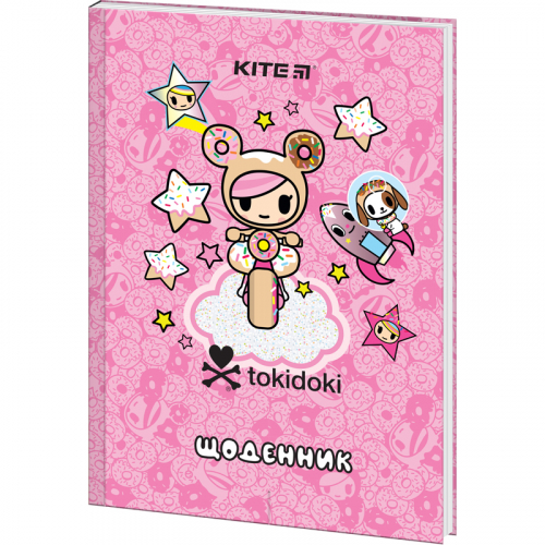 Щоденник шкільний Kite tokidoki TK22-262-2, тверда обкладинка