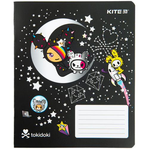 Зошит шкільний Kite tokidoki TK23-237, 18 аркушів, лінія