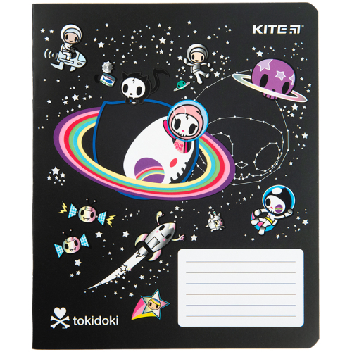 Зошит шкільний Kite tokidoki TK23-237, 18 аркушів, лінія