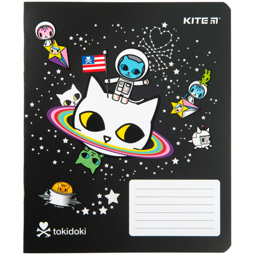 Зошит шкільний Kite tokidoki TK23-237, 18 аркушів, лінія