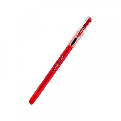 Ручка шариковая Unimax Fine Point Dlx. UX-111-06, красная