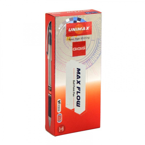 Ручка шариковая Unimax Maxflow UX-117-02, синяя