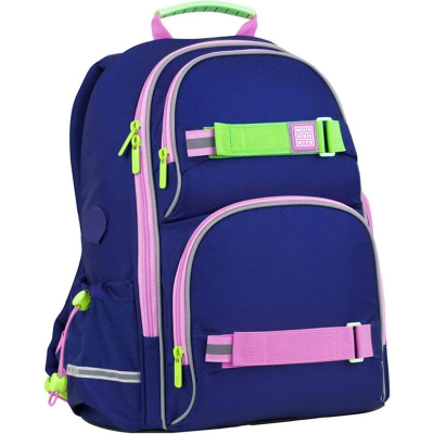 Рюкзак шкільний Wonder Kite WK22-702M-1 світло-синій