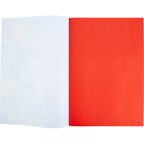Бумага цветная односторонняя Kite K21-1250 А4 ,18 лист/ 9 цв, скоба