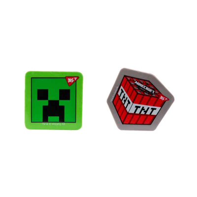 Гумка фігурна Yes Minecraft 560607, 2 диз. мікс