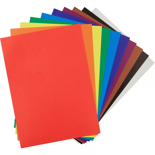 Картон цветной односторонний Kite K21-1257, А5 10лист/10цвет, слайдер