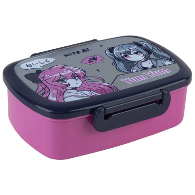 Ланчбокс з наповненням Kite Anime Girl K25-163-2, 750 мл