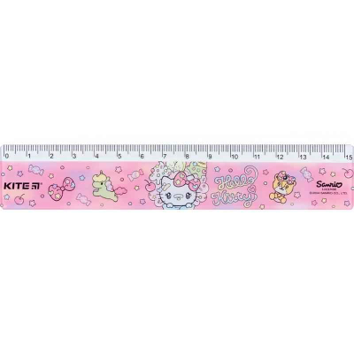 Лінійка пластикова Kite Hello Kitty HK24-090-2, 15 см