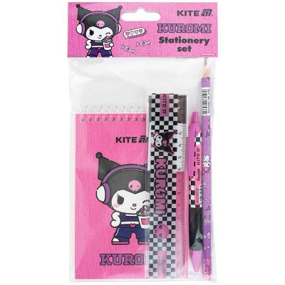 Набор канцтоваров Kite Kuromi HK25-S03, 4 предмета