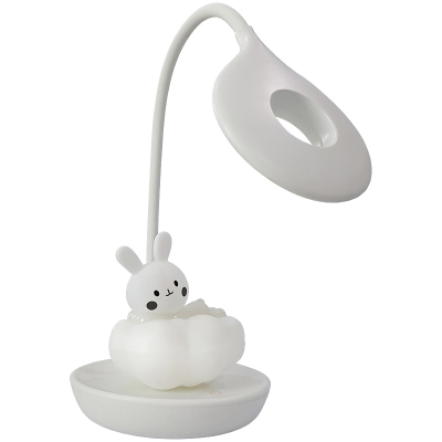 Настільна лампа LED з акумулятором Cloudy Bunny Kite K24-493-1-1, білий
