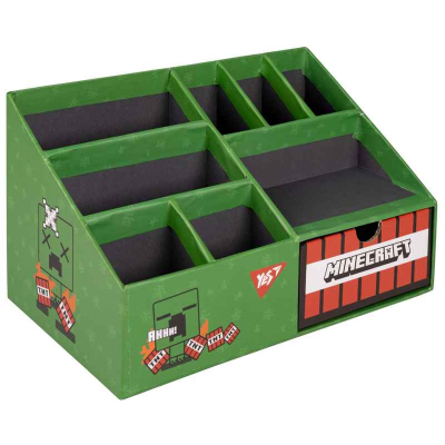 Органайзер настольный Yes Minecraft картон 708221, 8 отделений