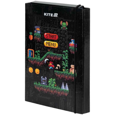 Папка для зошитів на гумці Kite Pixel Game K25-210-2, картон