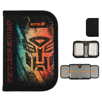 Пенал шкільний Kite Transformers Generations TF25-622 без наповнення 1 відділення, 2 відворота