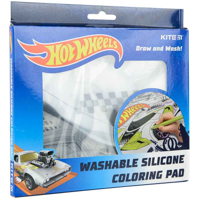 Подложка раскраска Kite Hot Wheels HW22-424
