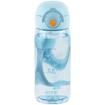 Бутылочка для воды Kite K25-1236-2, 480 мл, голубая