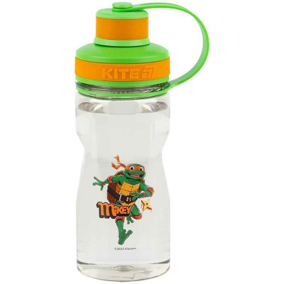 Пляшечка для води Kite Ninja Turtles NT25-397, 500 мл, сіра