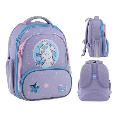 Рюкзак школьный каркасный GoPack Education Fairytale Unicorn GO25-597M-3