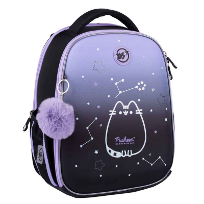 Рюкзак школьный каркасный YES Pusheen Stellar H-100, 550095
