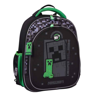 Рюкзак школьный полукаркасный YES Minecraft World S-109, 559882