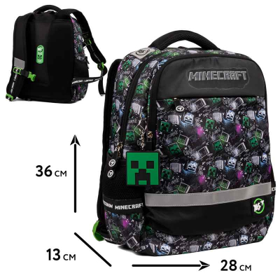 Рюкзак шкільний YES Minecraft S-52 Ergo, 559570