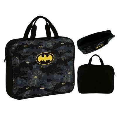 Школьная текстильная сумка Kite DC Comics Batman DC24-589, 1 отделение, A4