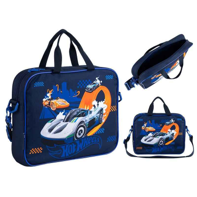 Шкільна текстильна сумка Kite Hot Wheels HW25-589