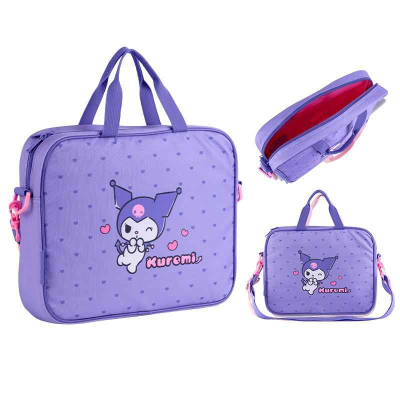 Шкільна текстильна сумка Kite Kuromi HK25-589-2